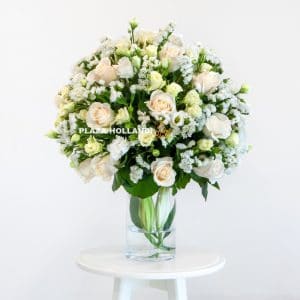 White flower arrangement