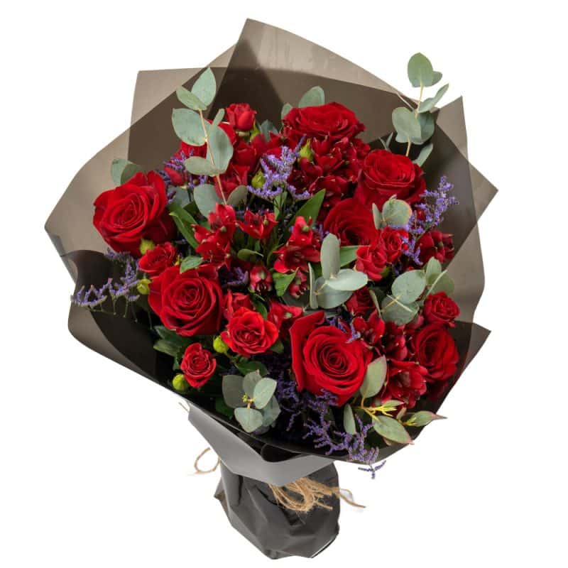 Red Rose Flower Bouquet