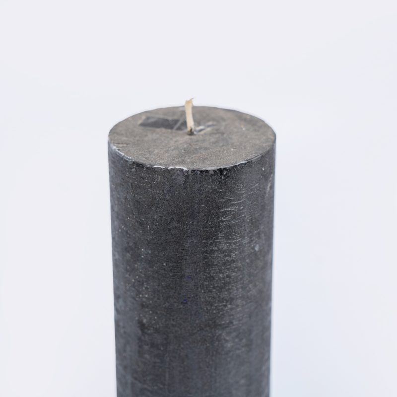 Bolsius Rustic Metallic Candle 190x68mm