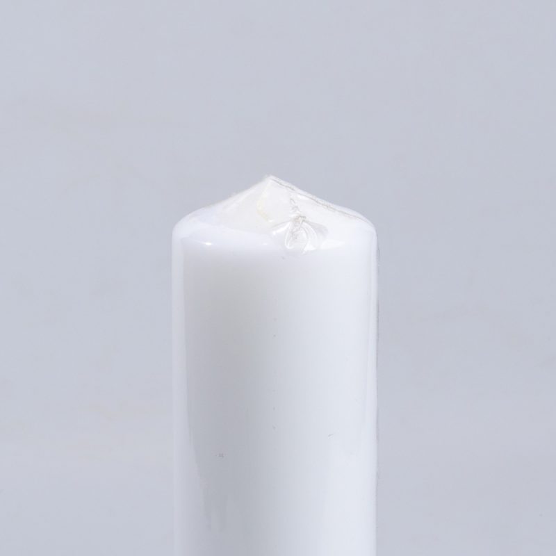 Bolsius White Pillar Candle - 250x78mm