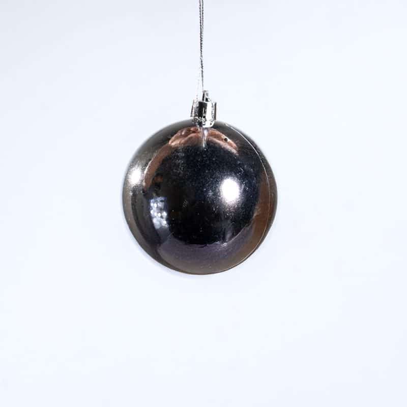 Luxury Sliver Christmas Decoration Hanging Balls Mix - 24 pcs